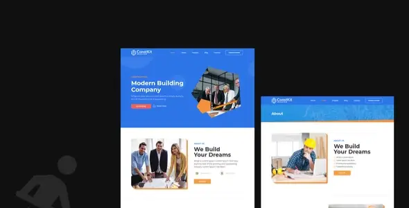 Constkit – Construction and Industrial Elementor Template